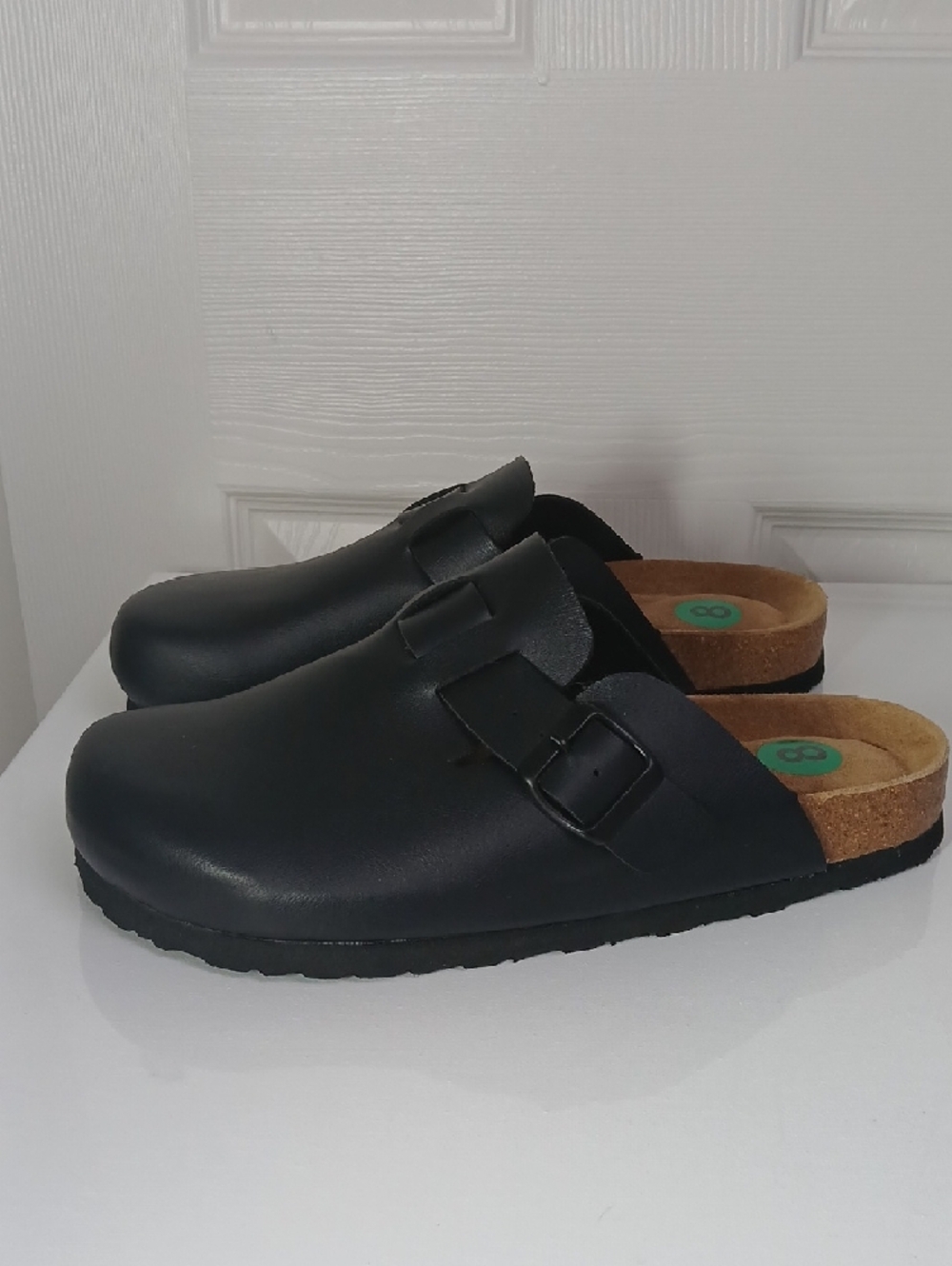 Cushionaire Black Slip-On Clog Mules - Picture 4 of 16